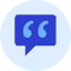 Chat Quote Icon from Kameleon Duo Set