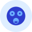 Frightened Smiley Icon from Kameleon Duo Set