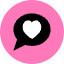 Heart Bubble Icon from Kameleon Pop Set