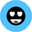 Love Smiley Icon from Kameleon Pop Set