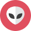 Alien Icon from Kameleon Colors Set