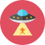 Ufo Icon from Kameleon Colors Set