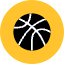 Basketball Icon from Kameleon Pop Set