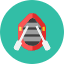 Boat Icon from Kameleon Colors Set