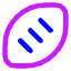 Football Icon from Core Neon Set