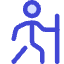 Hiking Icon from Core Duo Set
