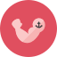 Muscle Icon from Kameleon Colors Set