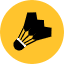 Shuttlecock Icon from Kameleon Pop Set