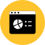 Windows Chart Icon from Kameleon Pop Set