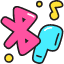 Earpod Connected Icon from Stickies Colors Set
