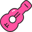 Instruments Guitar Icon from Stickies Colors Set