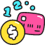 Card Payment Icon from Stickies Colors Set