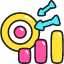 Focus Target Increase Icon from Stickies Colors Set