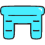 Fireplace Icon from Stickies Colors Set