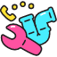Plimber Service Icon from Stickies Colors Set
