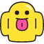 Ghost Icon from Stickies Colors Set