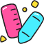 Drawing Tools Icon from Stickies Colors Set