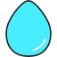 Water Icon from Stickies Colors Set