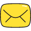 Mail Icon from Stickies Colors Set