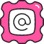 Stamp Icon from Stickies Colors Set