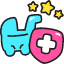 Baby Cart Quality Icon from Stickies Colors Set