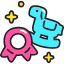 Best Toy Icon from Stickies Colors Set