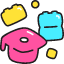 Education Toy Icon from Stickies Colors Set