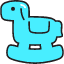 Horse Ride Icon from Stickies Colors Set