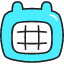 Calendar Icon from Stickies Colors Set