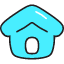 Home Icon from Stickies Colors Set