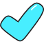 Validation 1 Icon from Stickies Colors Set