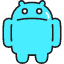 Android Icon from Stickies Colors Set