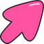 Cursor Icon from Stickies Colors Set