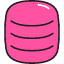 Database Icon from Stickies Colors Set