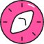 Compass 1 Icon from Stickies Colors Set