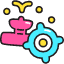 Foutain Location Icon from Stickies Colors Set