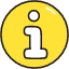 Information 2 Icon from Stickies Colors Set