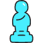 Statue Icon from Stickies Colors Set