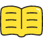 Textbook 2 Icon from Stickies Colors Set