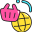 Online Shopping Icon from Stickies Colors Set