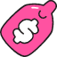 Price Tag Icon from Stickies Colors Set