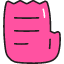 Reciept 2 Icon from Stickies Colors Set