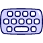 Device Keyboard icon - Free transparent PNG, SVG. No Sign up needed.