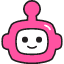 Robot Ai Icon from Stickies Colors Set