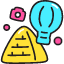 Balloon Tour Icon from Stickies Colors Set