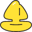 Boat Icon from Stickies Colors Set