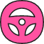 Wheel Icon from Stickies Colors Set