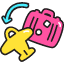 Loading Luggage Icon from Stickies Colors Set