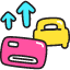 Upgrade Air Condition Room Icon from Stickies Colors Set