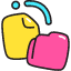 File And Folder Icon from Stickies Colors Set